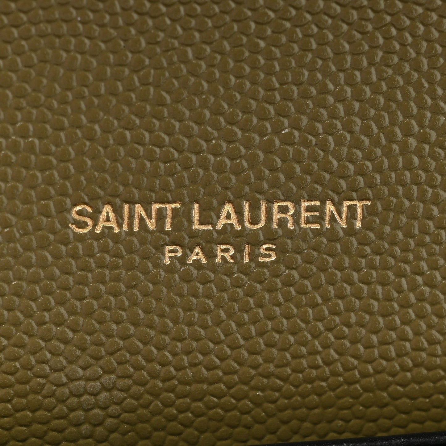 Grain De Poudre Monogram Cassandra Chain Wallet Ver Kaki