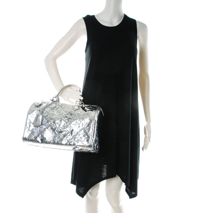 Louis Vuitton Monogram Miroir Speedy 30 Silver 2 of 9