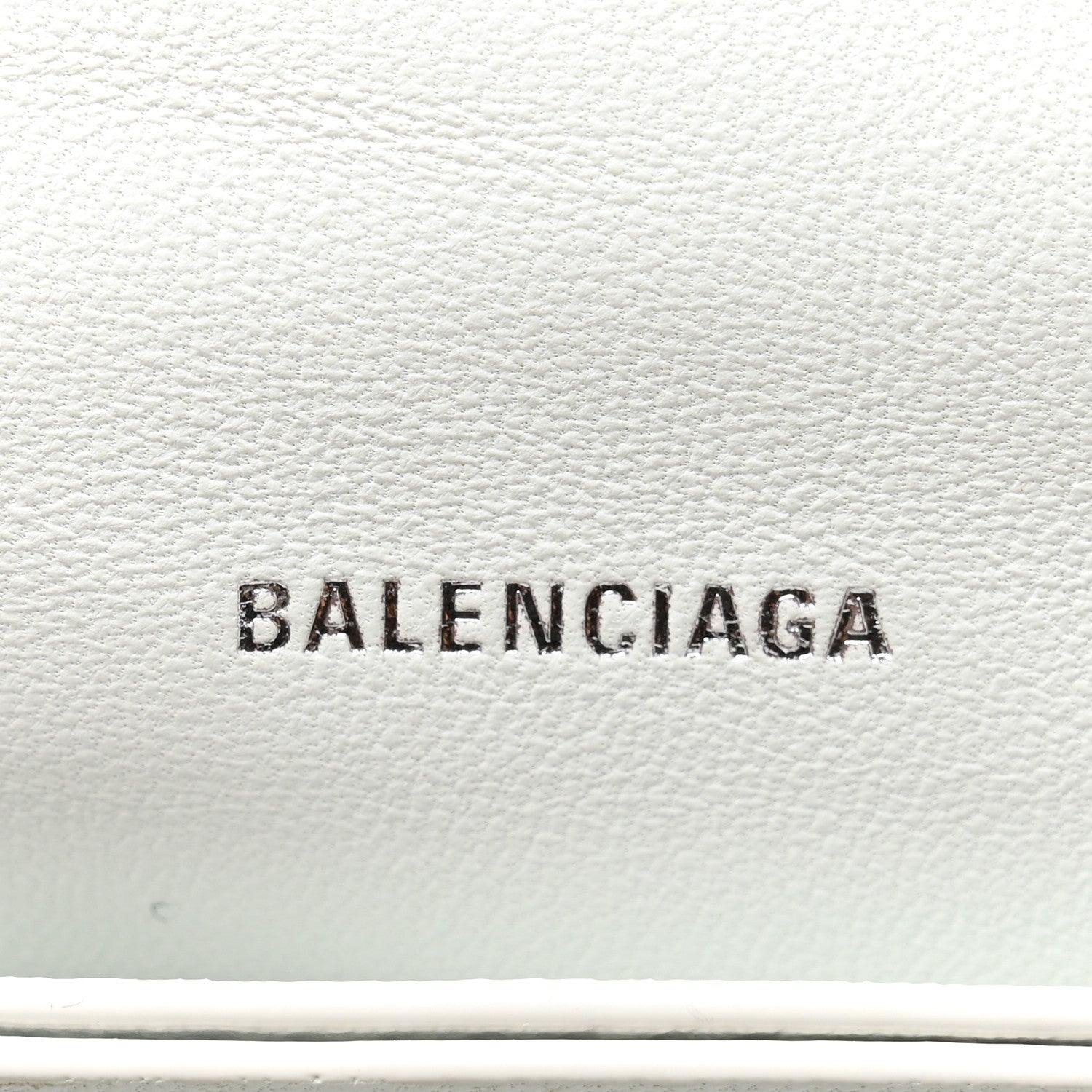 Balenciaga Crushed Calfskin Quilted Small Crush Chain Bag Optic White 6 of 10