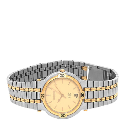 Gucci Stainless Steel 32mm 9000M Quartz Watch Gold 2 of 4