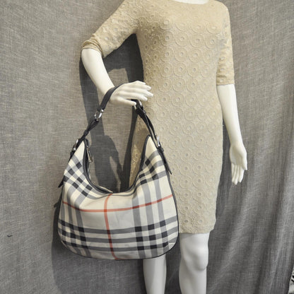 Burberry House Check Hobo 2 of 9