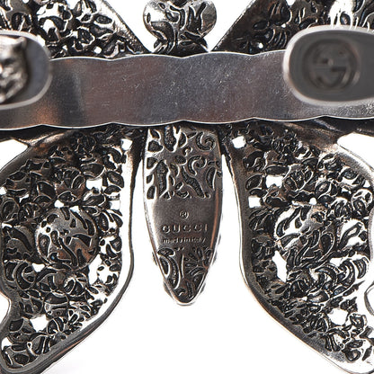 Gucci Crystal Studded Butterfly Palm Cuff 4 of 10