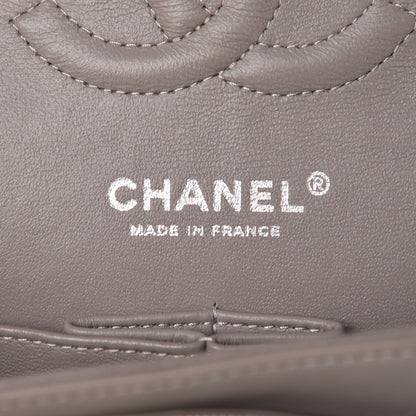 Chanel Striated Patent Quilted Medium Double Flap Gold 6 of 10