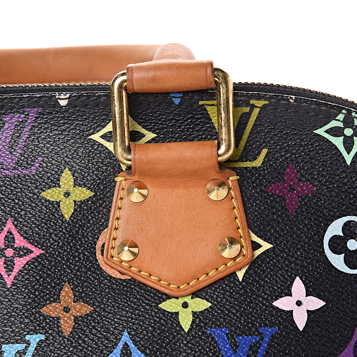 Louis Vuitton Monogram Multicolor Alma Black 13 of 22