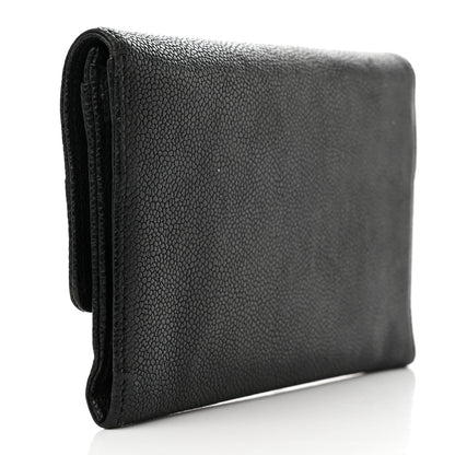 Chanel Caviar Outdoor Ligne Wallet Black 3 of 14