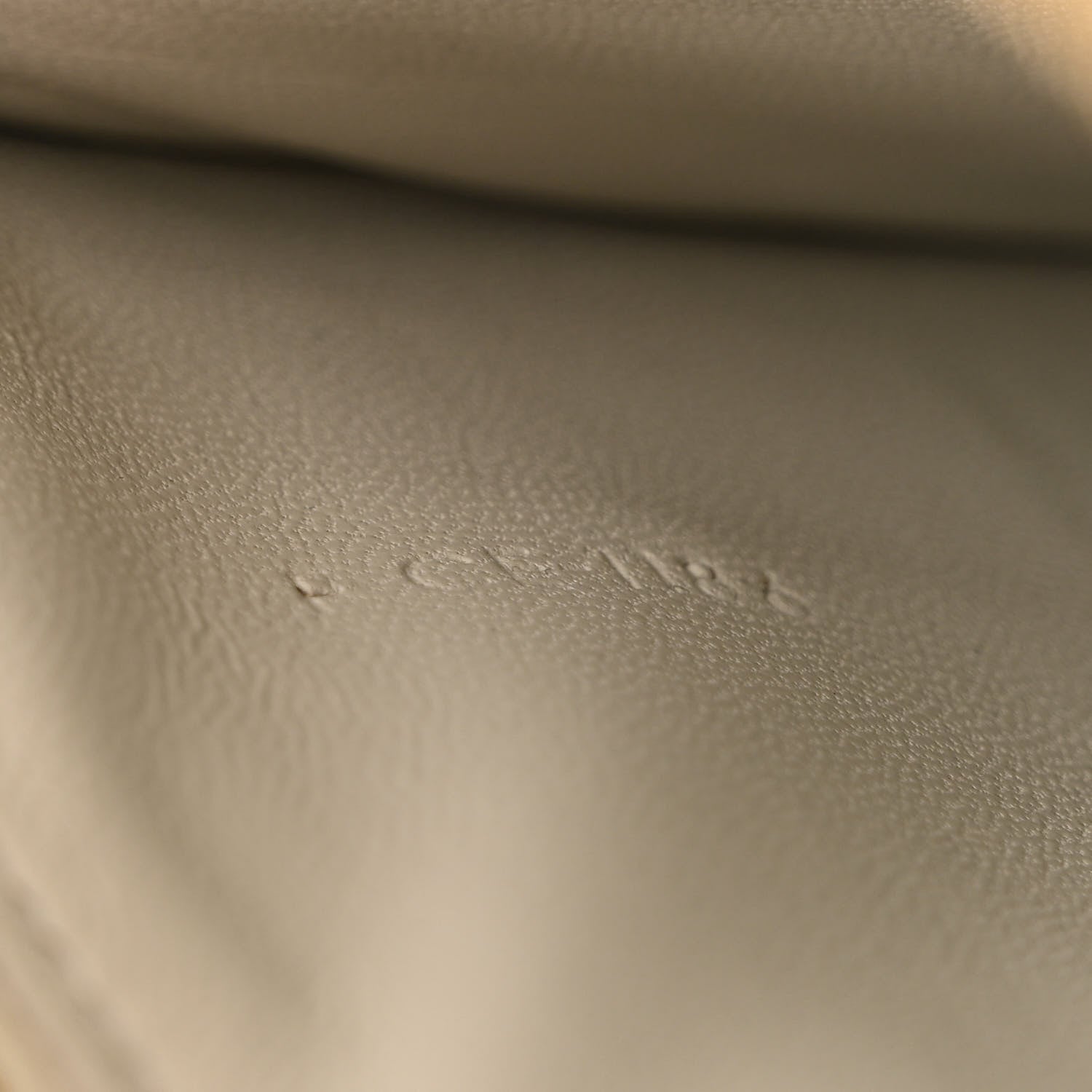 Celine Liege Calfskin Medium Classic Box Flap Bag Pale Grey 7 of 12