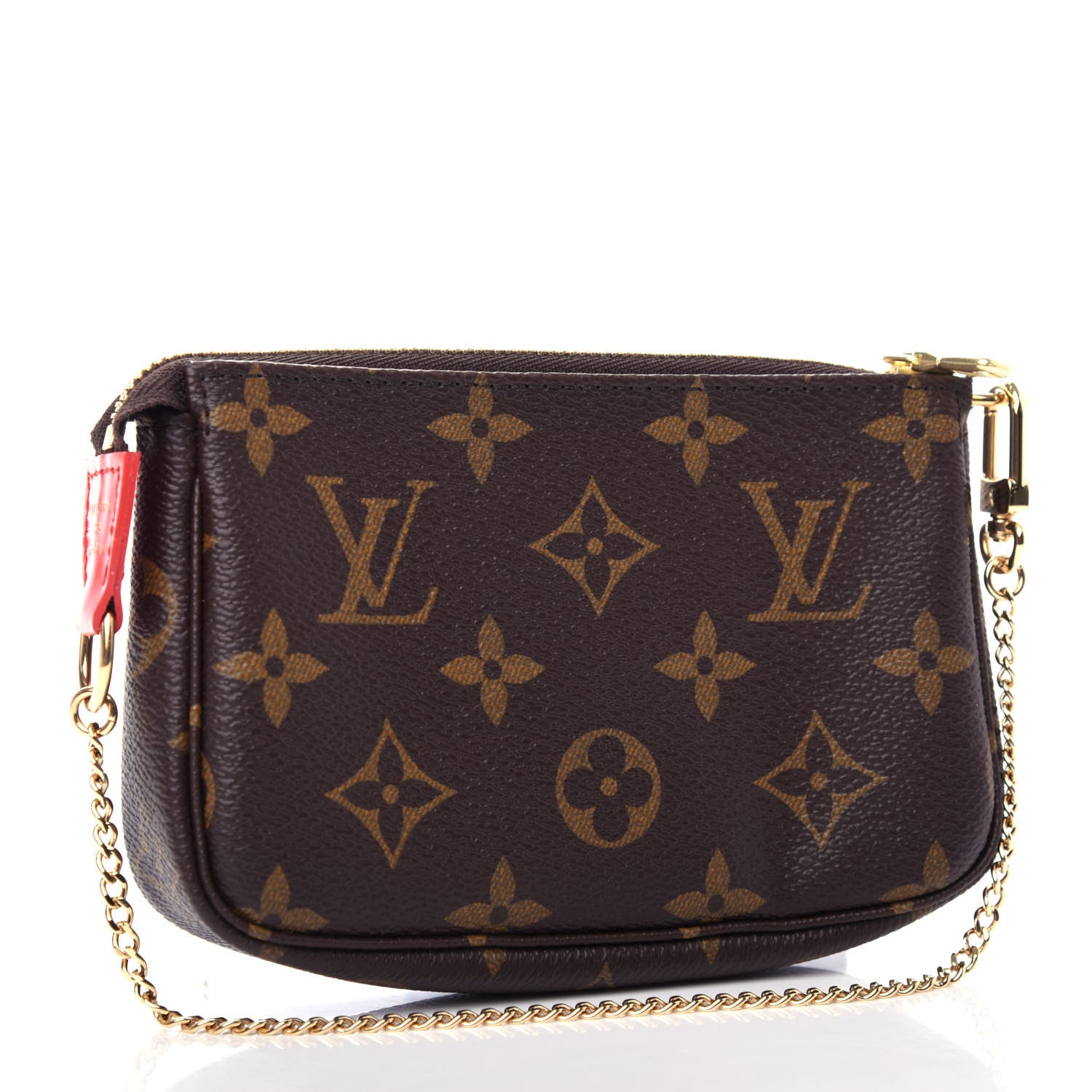 Louis Vuitton Monogram 2020 Christmas Animation Bumper Cars Mini Pochette Accessories Coquelicot 3 of 11