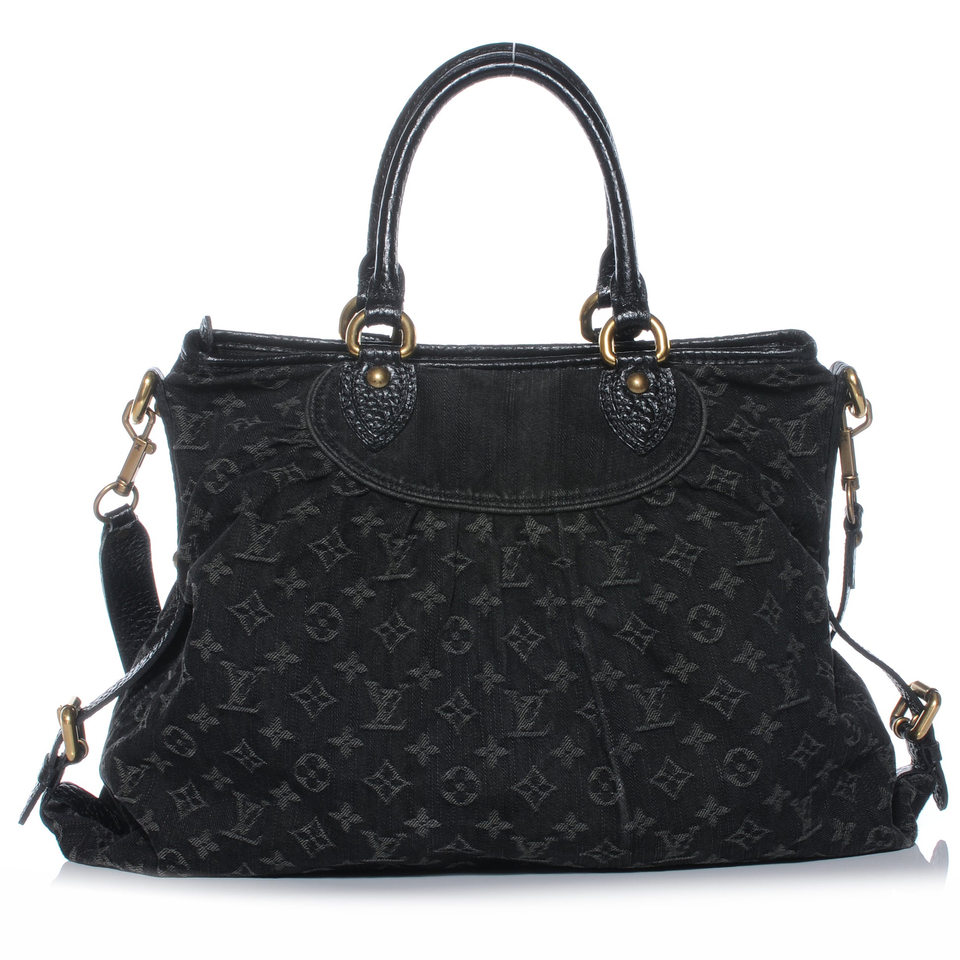 Louis Vuitton Denim Neo Cabby GM Black 1 of 7