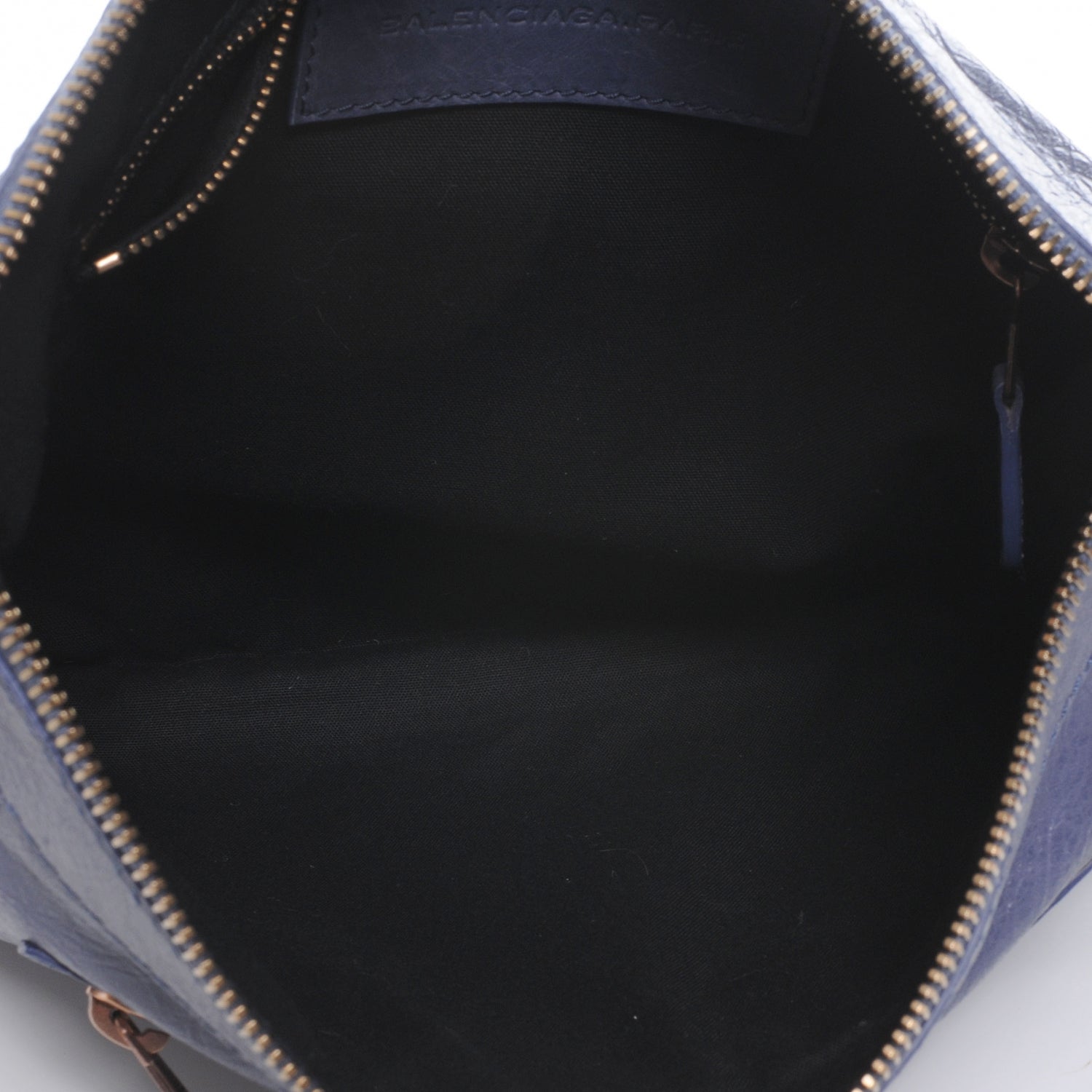 Balenciaga Agneau Giant Rose Gold Hardware 12 Flat Handle Clutch Jacynthe 5 of 7