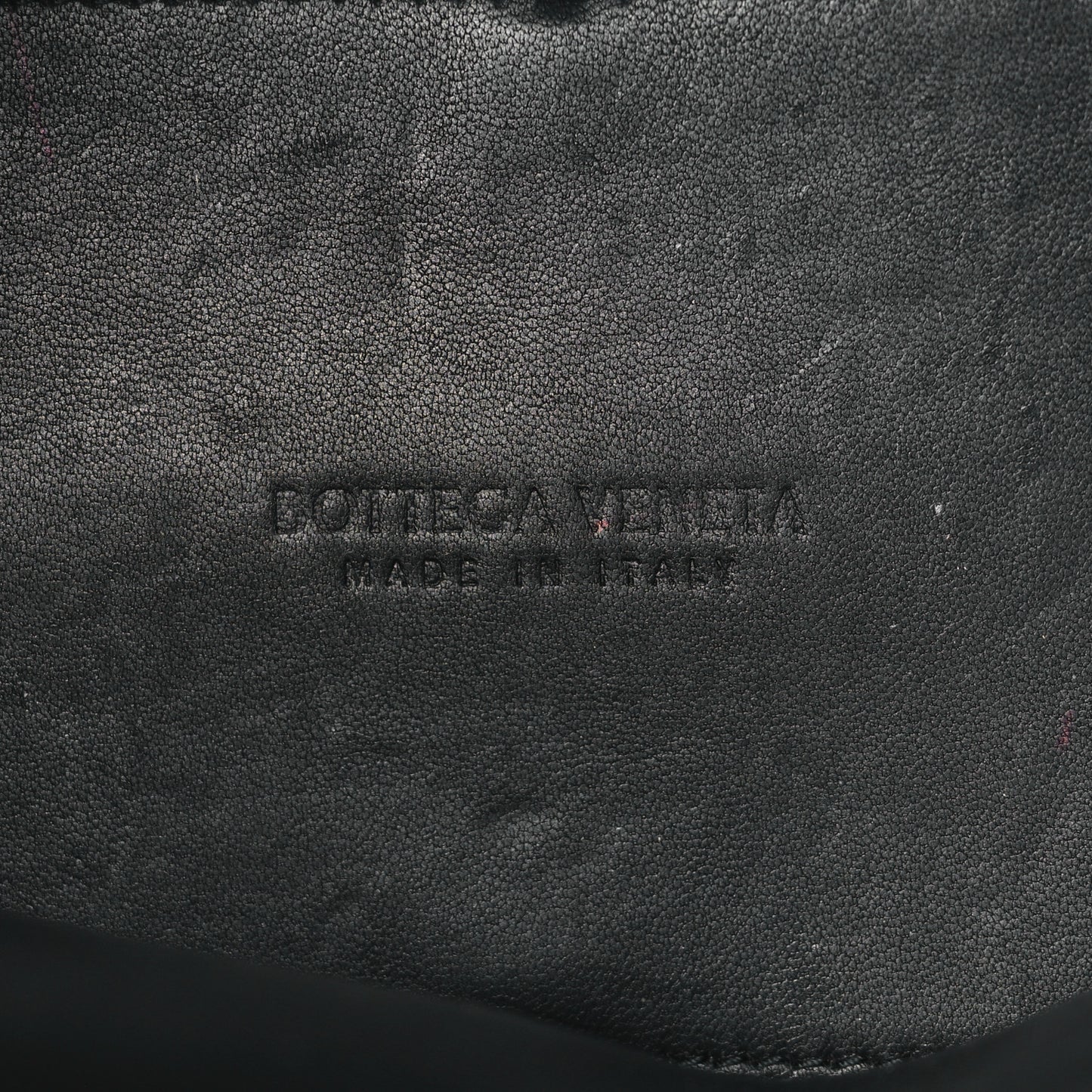 Nappa Intrecciato Small Andiamo Shoulder Bag Black