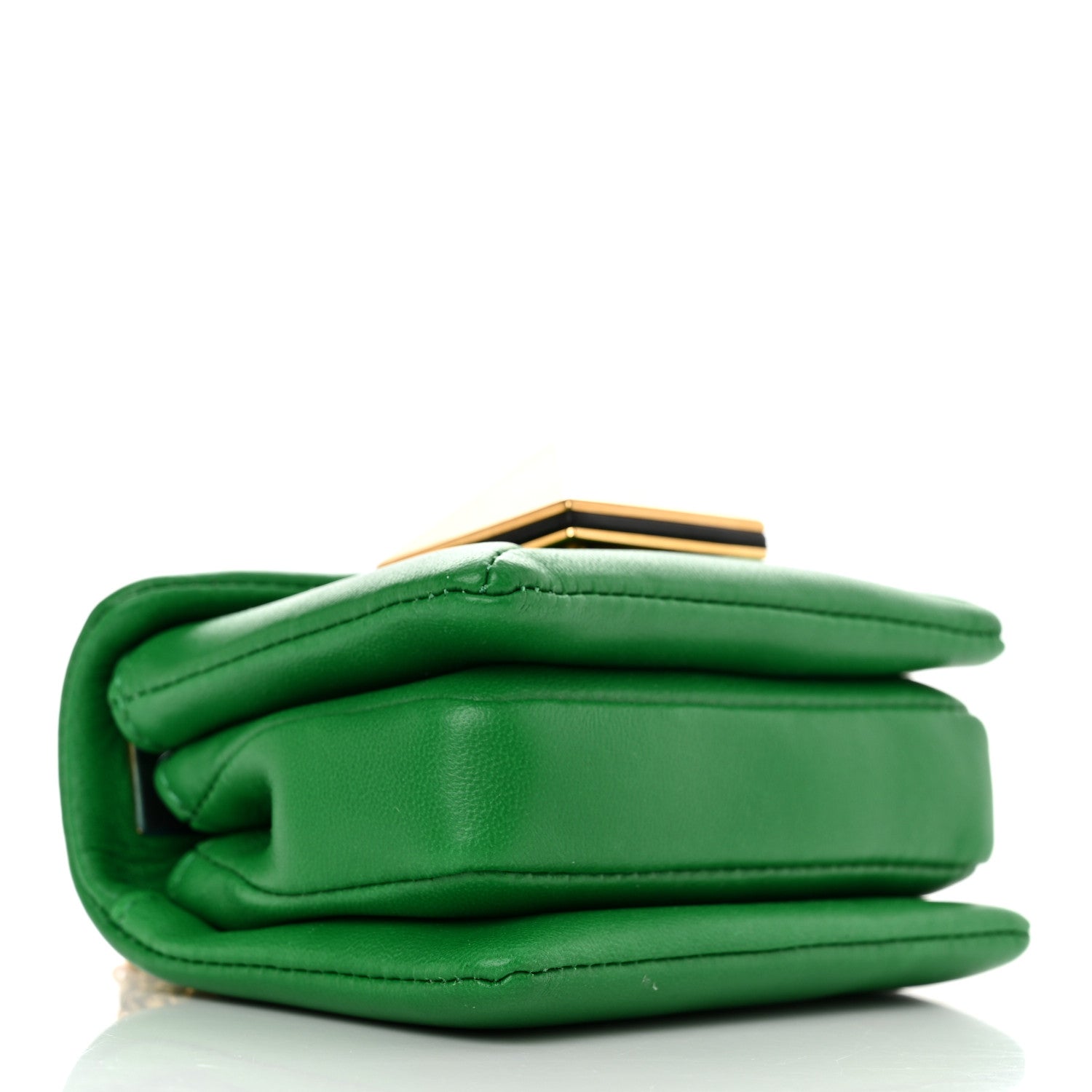 Valentino Garavani Nappa Micro One Stud Chain Bag Gea Green 4 of 10