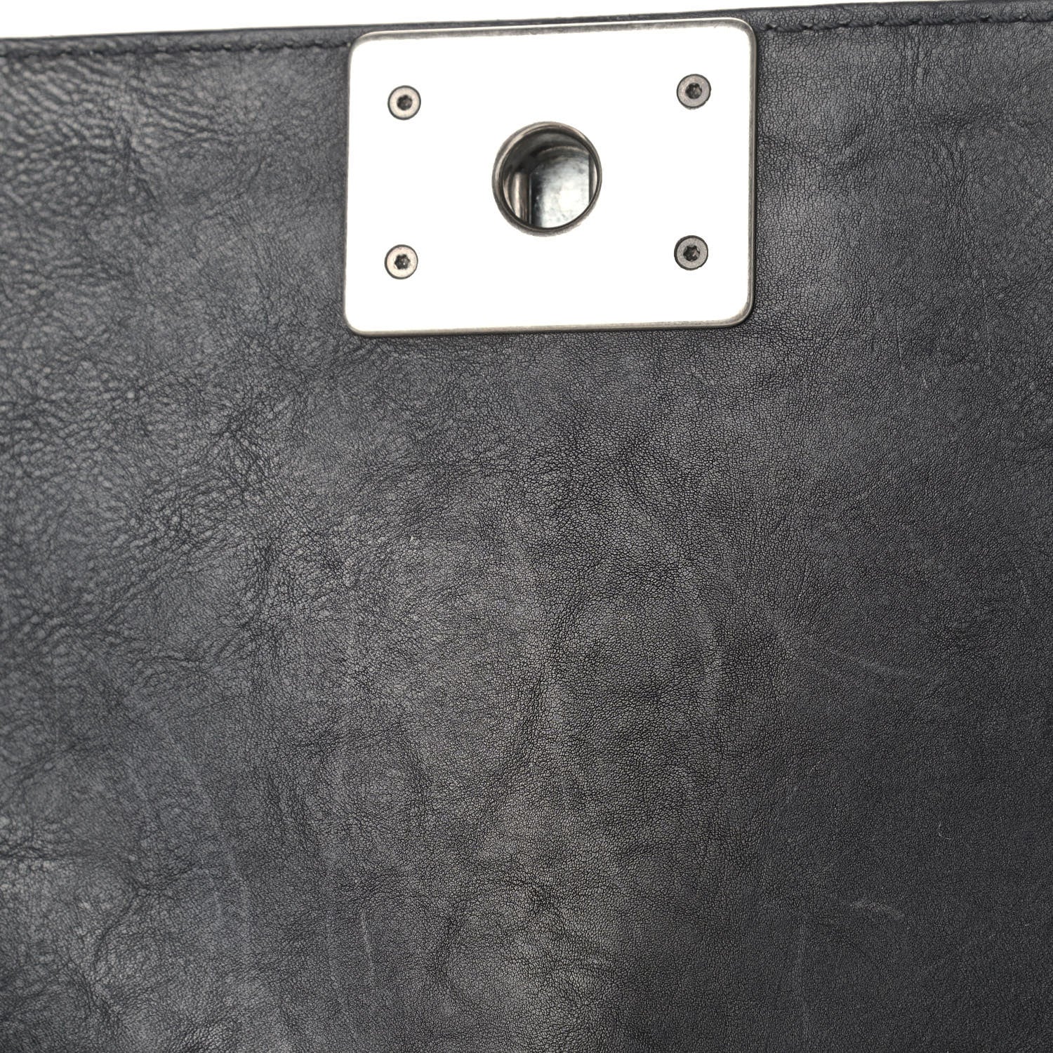 Chanel Calfskin Quilted Metal Embellished Paris Dallas Medium Boy Flap Black 13 of 13