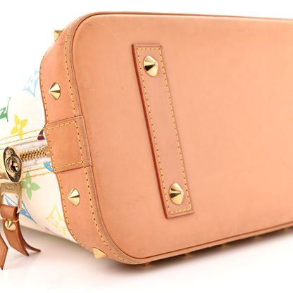 Louis Vuitton Monogram Multicolor Alma PM White 9 of 12
