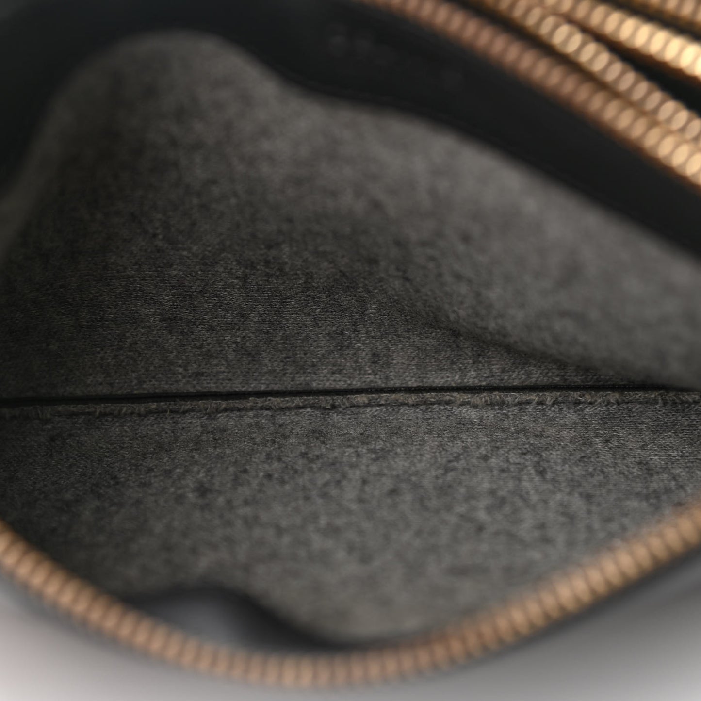 Lambskin Small Trio Crossbody Bag Black