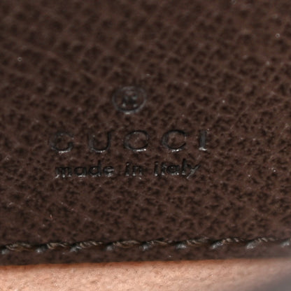 Gucci GG Supreme Monogram Web Mini Rajah Slim Flap Shoulder Bag Beige New Acero 6 of 11