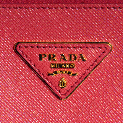 Prada Saffiano Lux Mini Double Zip Tote Tamaris 6 of 9