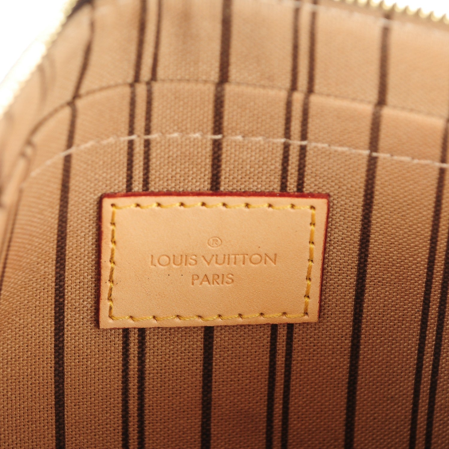 Louis Vuitton Monogram Neverfull MM GM Pochette 6 of 8