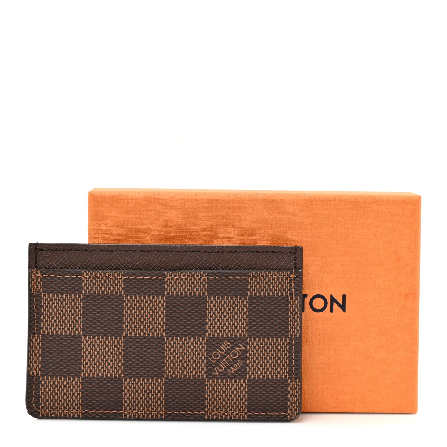 Damier Ebene Card Holder