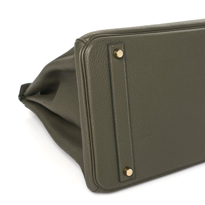 Hermes Togo Birkin 40 Vert Veronese 8 of 9