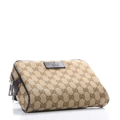 Gucci Monogram Belt Bag Dark Brown 3 of 10