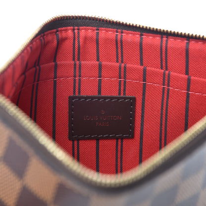 Louis Vuitton Damier Ebene Neverfull MM GM Pochette 6 of 11