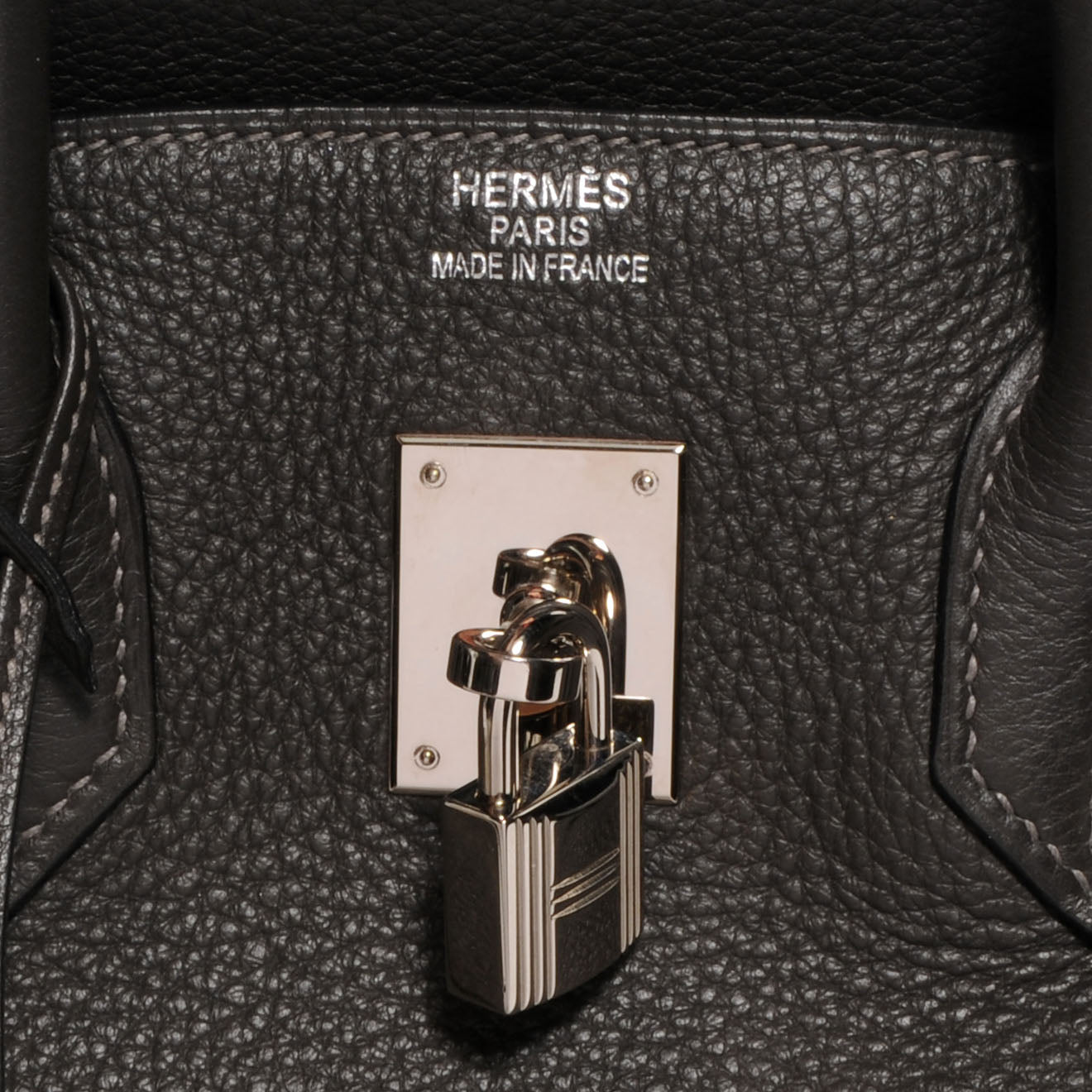 Hermes Taurillon Clemence Birkin 35 Graphite 6 of 10