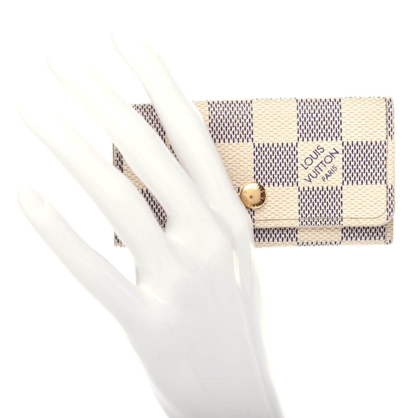Damier Azur Multicles 4 Key Holder