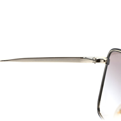 Prada Gradient Sunglasses SPR 525 Black Gold 6 of 7