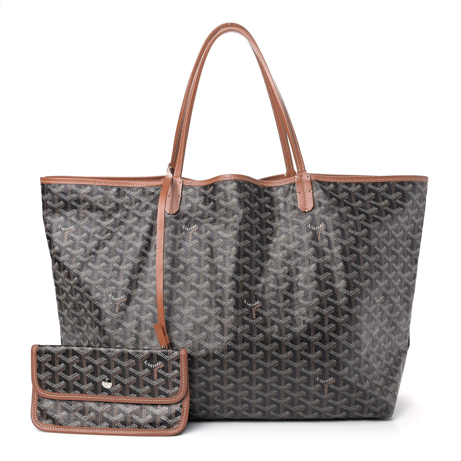 Goyard Goyardine Saint Louis GM Black Gold 1 of 11