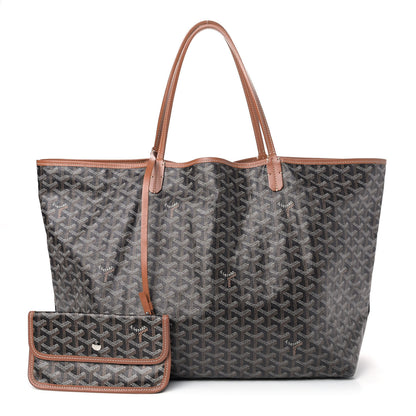 Goyard Goyardine Saint Louis GM Black Gold 1 of 11