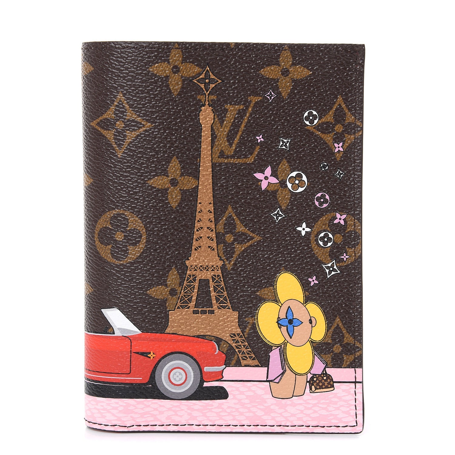 Louis Vuitton Monogram 2019 Christmas Animation Passport Cover Rouge 1 of 7