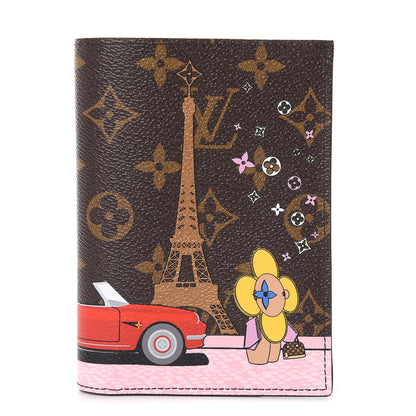Louis Vuitton Monogram 2019 Christmas Animation Passport Cover Rouge 1 of 7