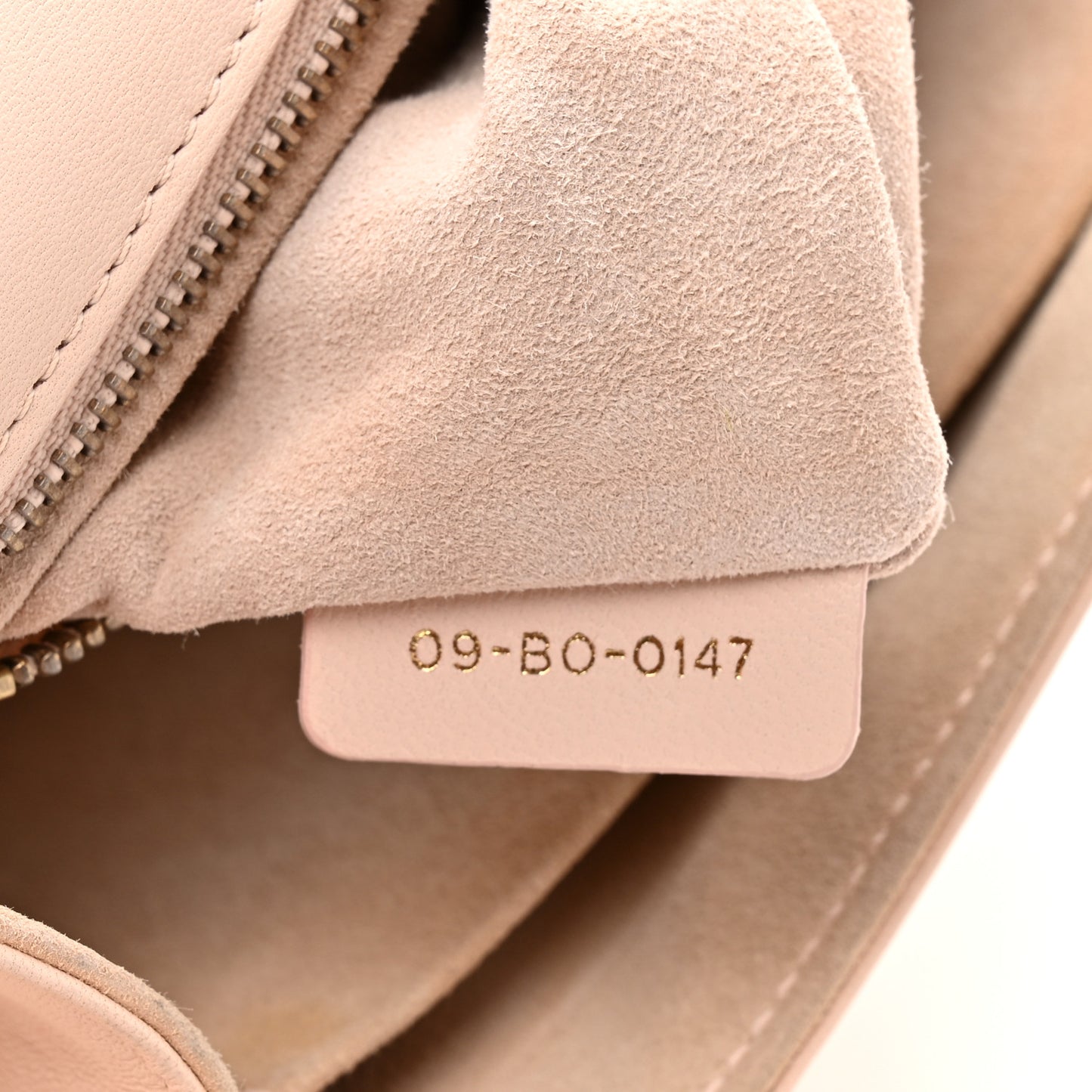 Lambskin Studded Medium Diorama Flap Bag Rose Poudre