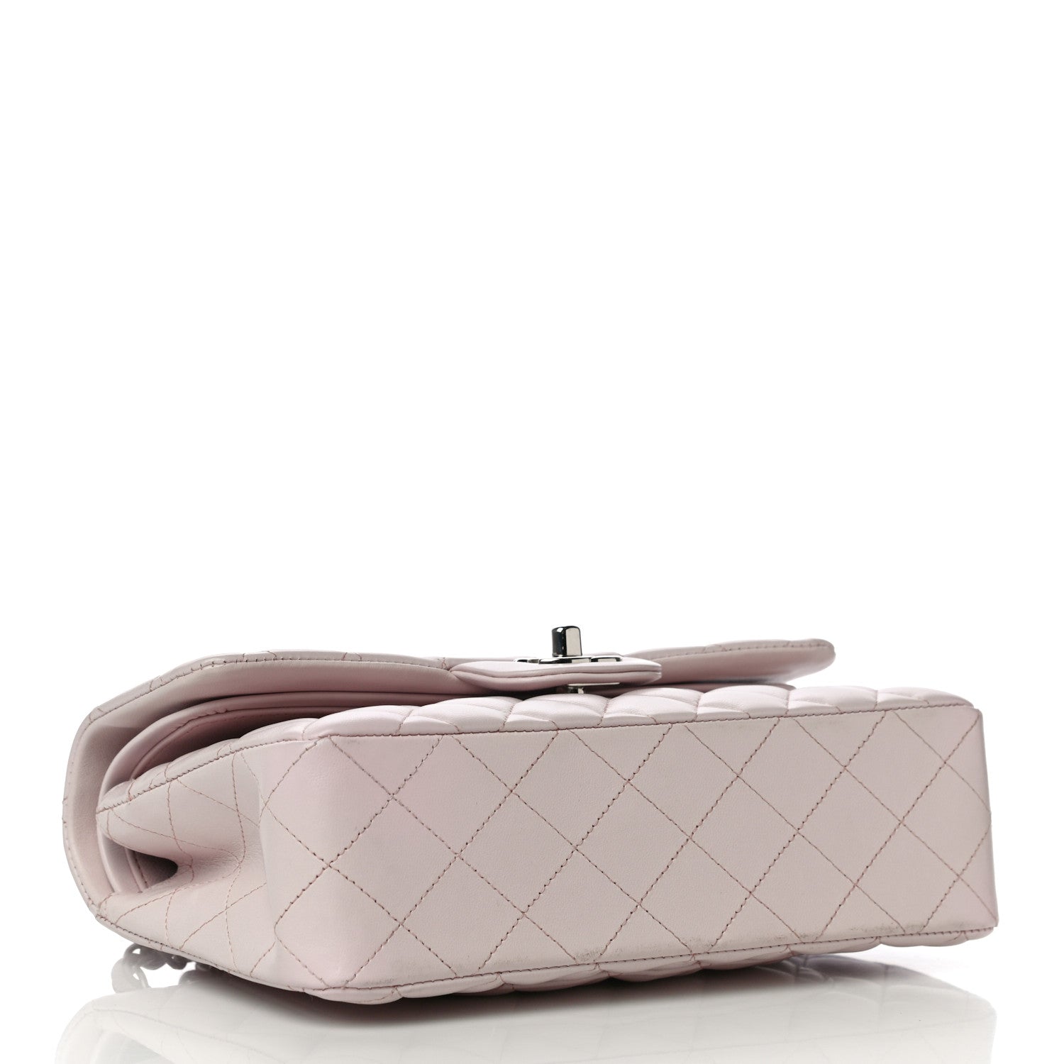 Chanel Lambskin Quilted Small Double Flap Light Pink 4 of 10