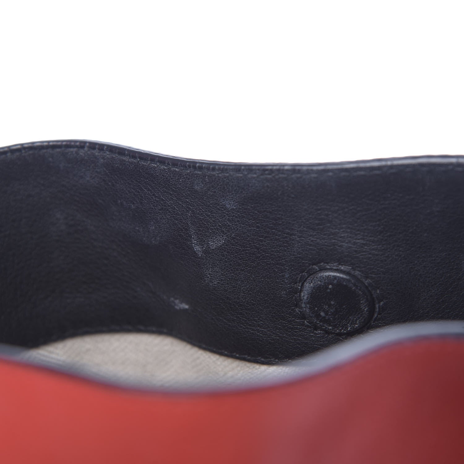 Loewe Calfskin V Bucket Bag Red 9 of 13