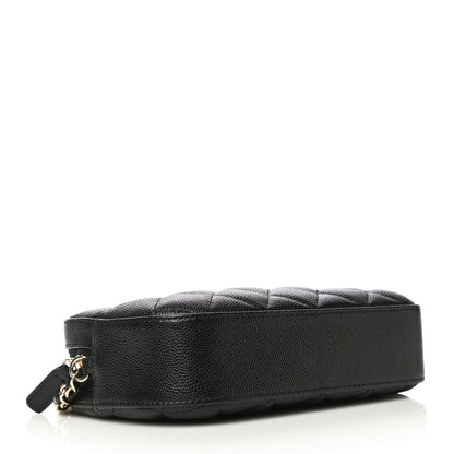 Chanel Caviar Quilted Vanity With Chain Black 4 of 11
