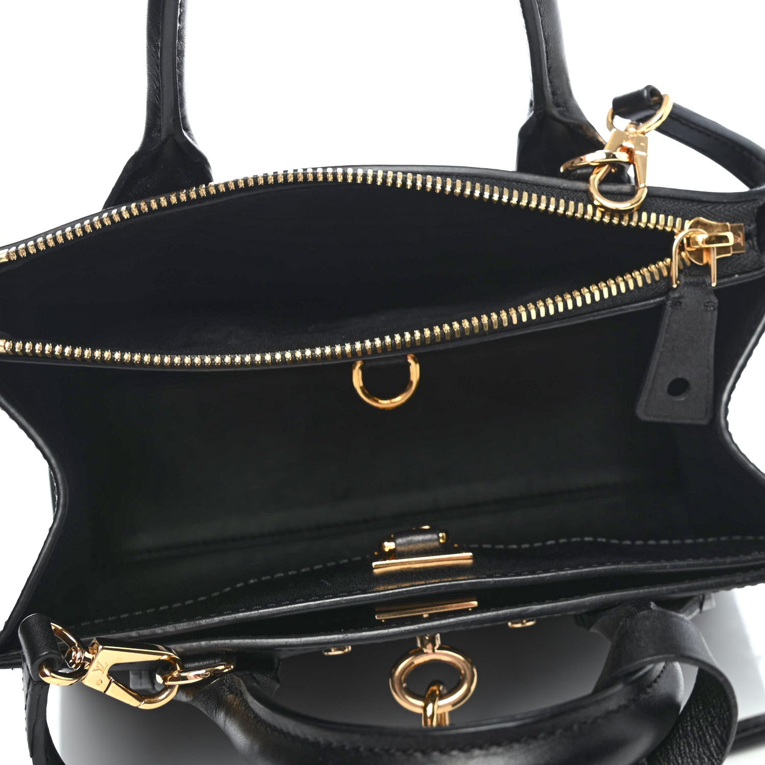 Louis Vuitton Calfskin City Steamer Mini Black 4 of 4