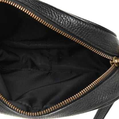 Gucci Pebbled Calfskin Mini Soho Disco Bag Black 4 of 12
