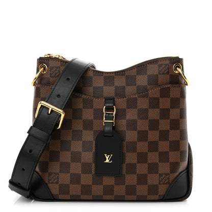 Louis Vuitton Damier Ebene Odeon PM Black 1 of 9