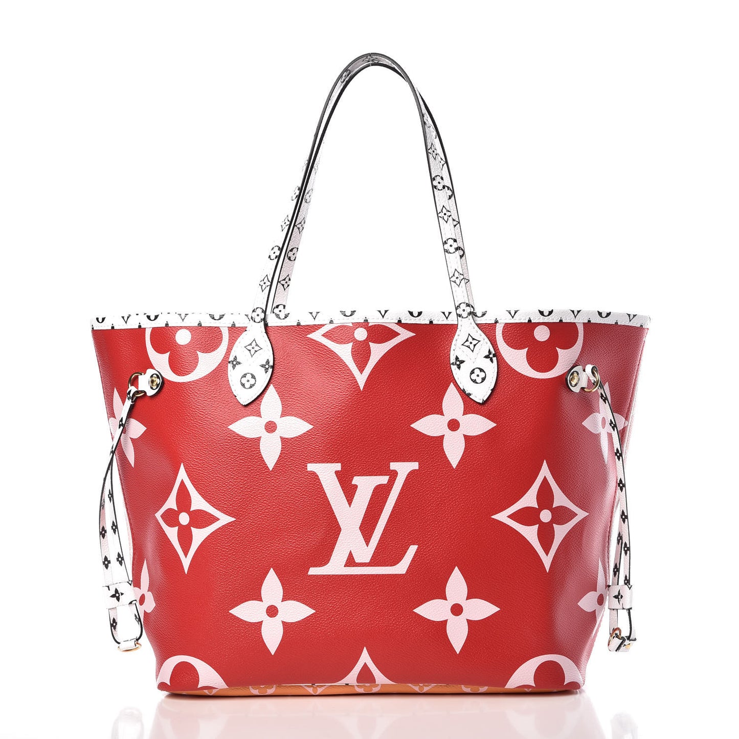 Monogram Giant Neverfull MM Rouge