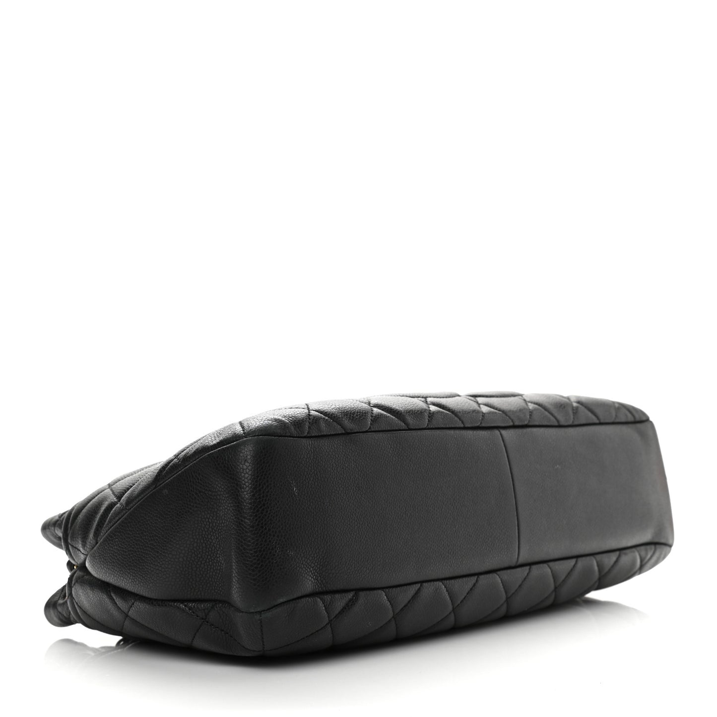 Caviar Quilted Timeless CC Soft Tote Black