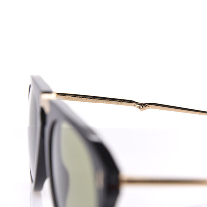 Gucci Folding Aviator Sunglasses GG0305S Black Gold 6 of 8