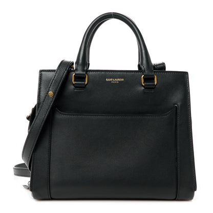 Saint Laurent Smooth Calfskin Small East Side Tote Black 1 of 18
