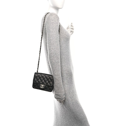 Chanel Caviar Quilted Mini Square Flap Black 2 of 11