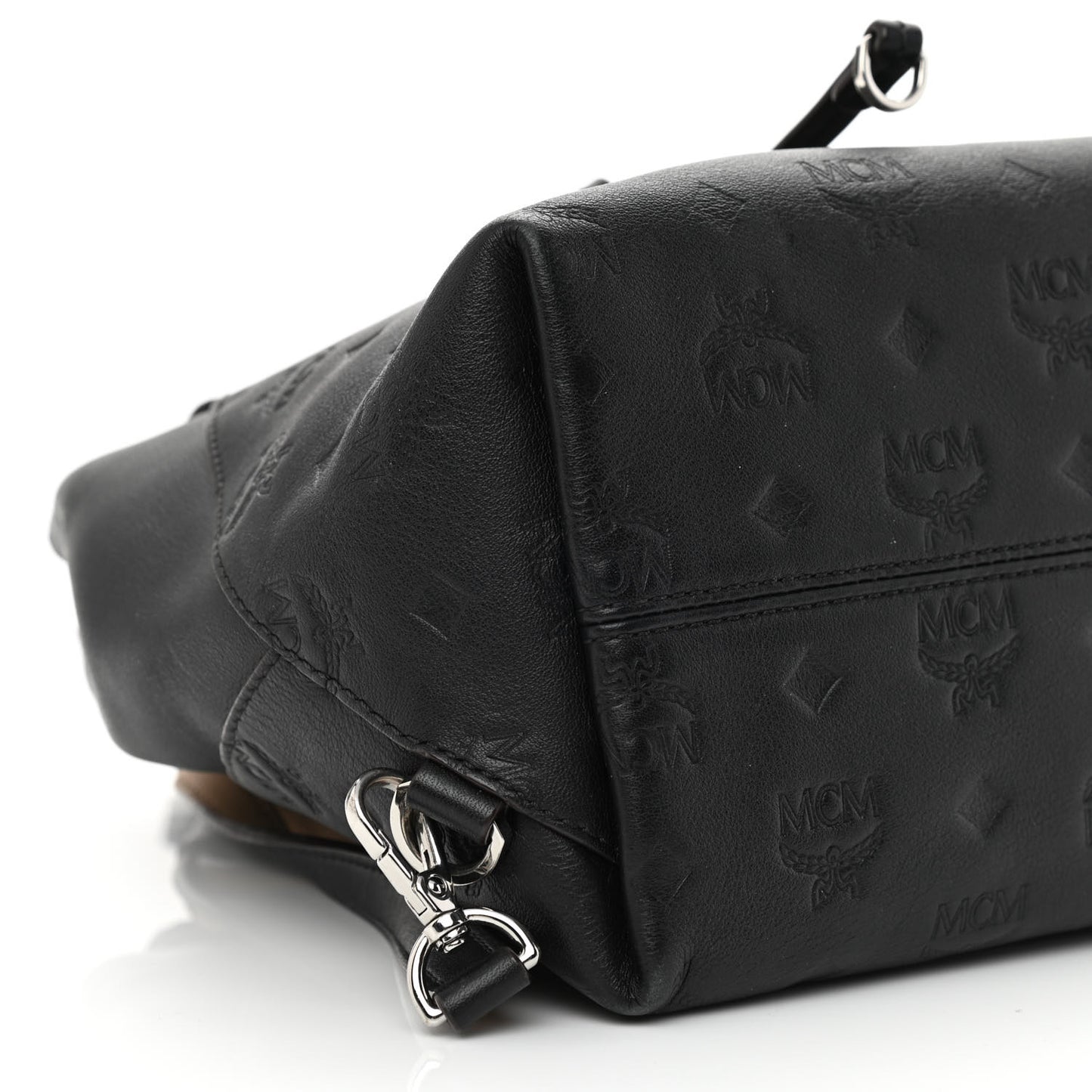 Calfskin Ottomar Monogram Essential Backpack Black