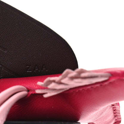 Hermes Milo Lambskin Grigri Rodeo Pegase Horse Bag Charm PM Framboise Rose Sakura Rouge Sellier 4 of 4
