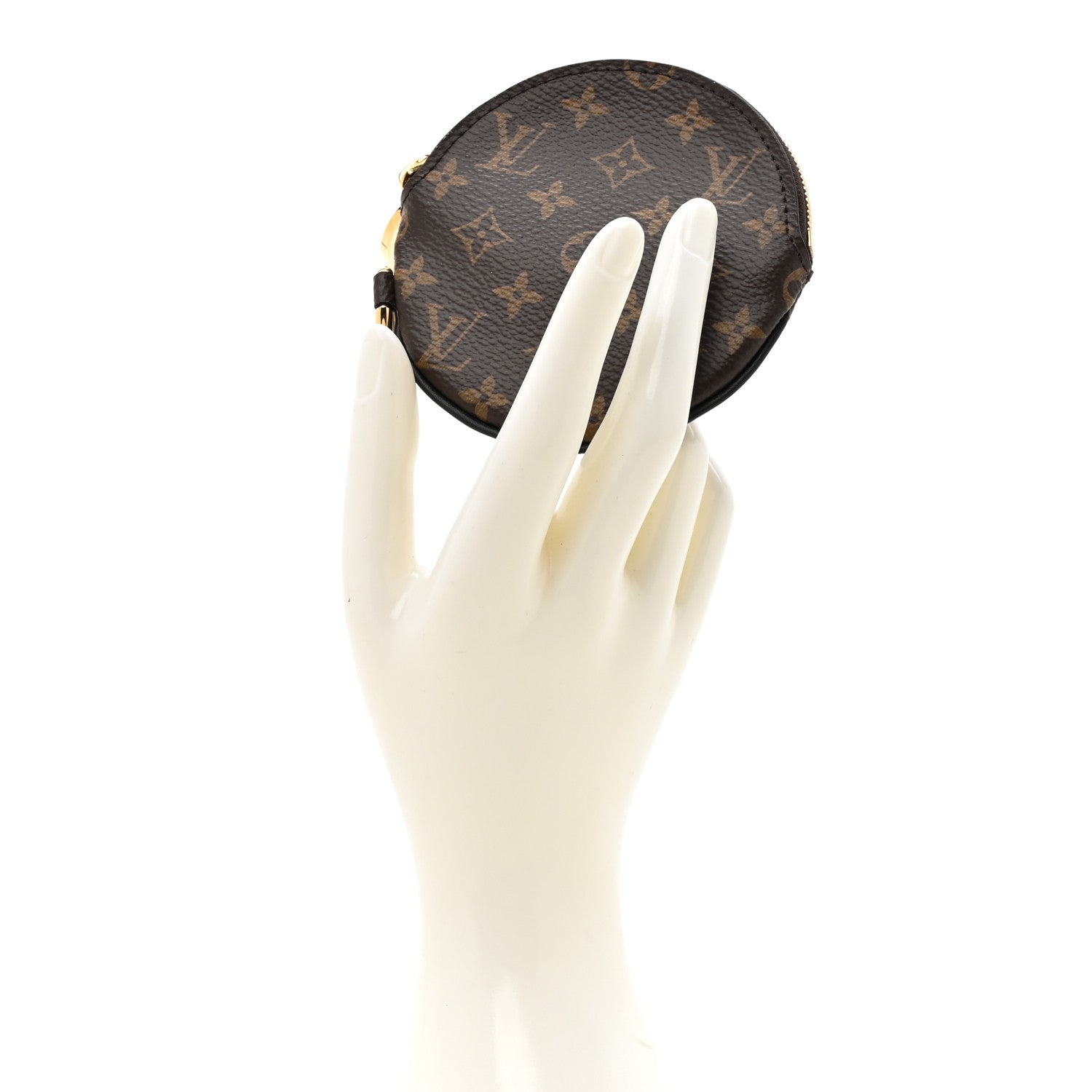 Louis Vuitton Mini Monogram Trio Pouch Round Coin Purse 2 of 7