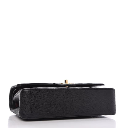 Chanel Caviar Quilted Medium Double Flap Black 4 of 11