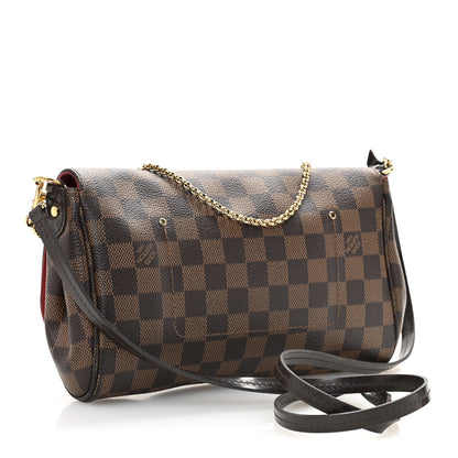 Louis Vuitton Damier Ebene Favorite MM 3 of 14