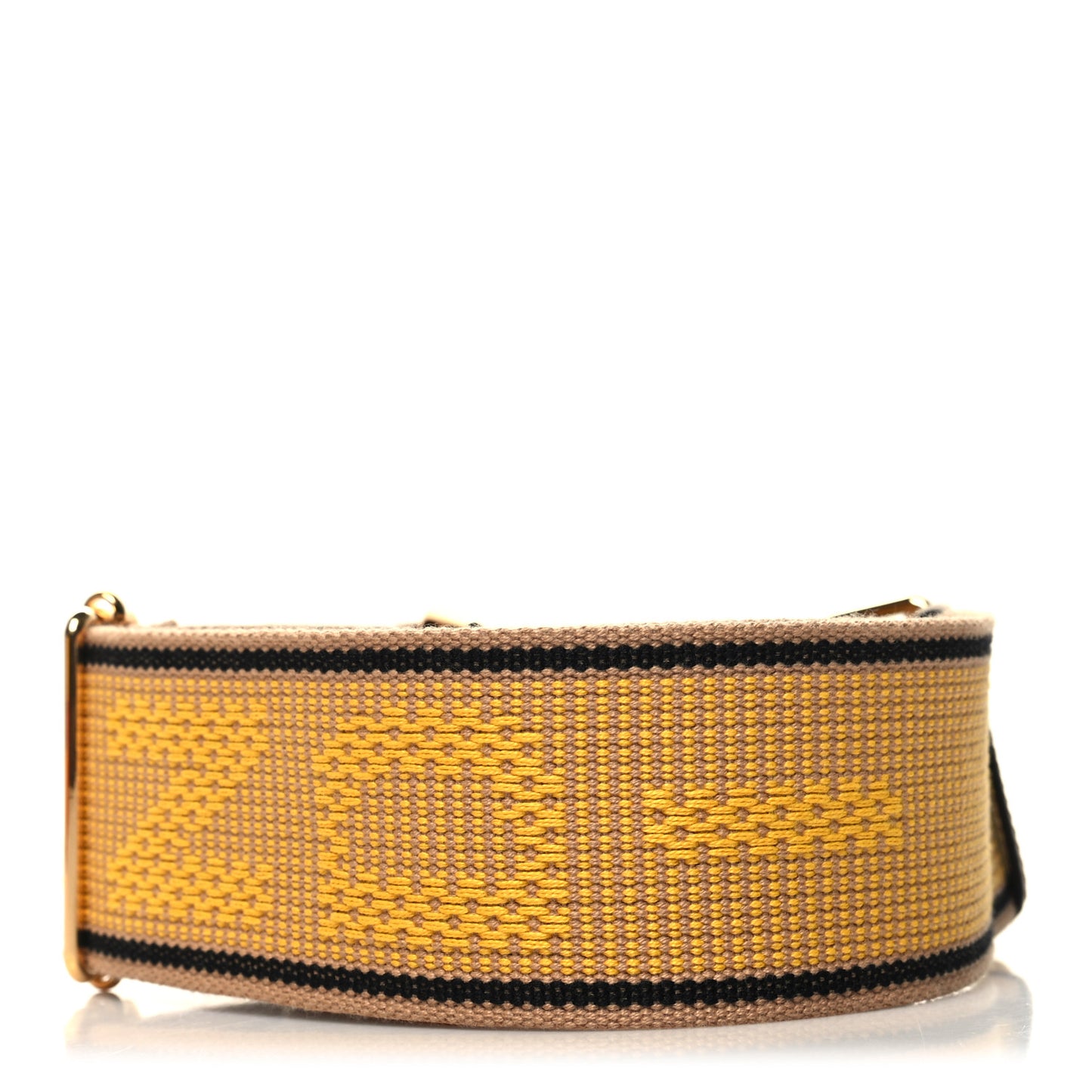 Cannete Ribbon Poly Vitello King Logo Adjustable Strap You Miele Scuro Black Minos